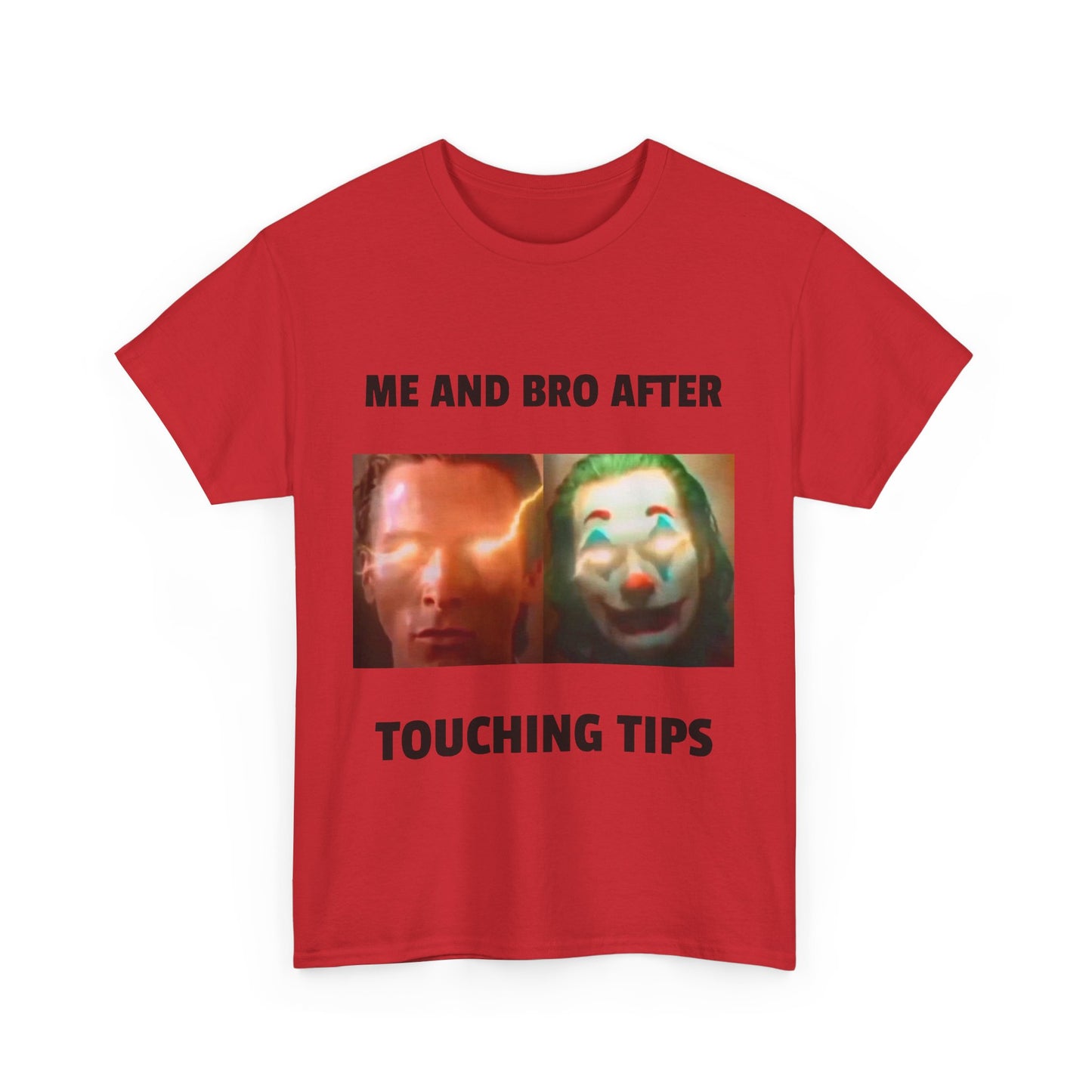 Touching Tips tee - Brainrot fashion