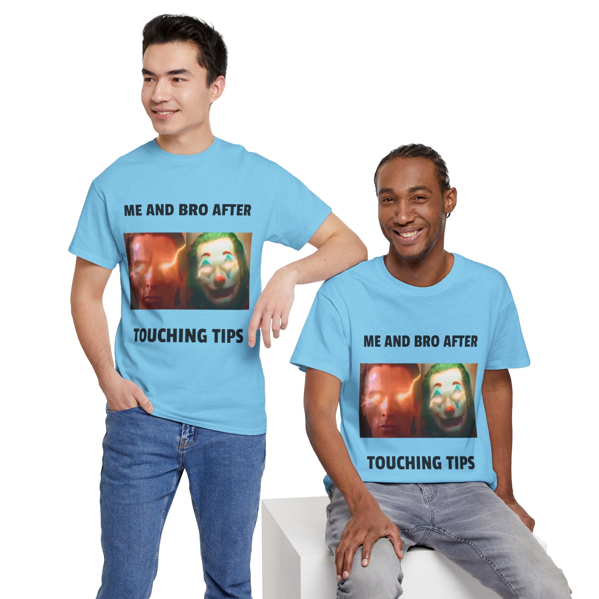 Touching Tips tee - Brainrot fashion