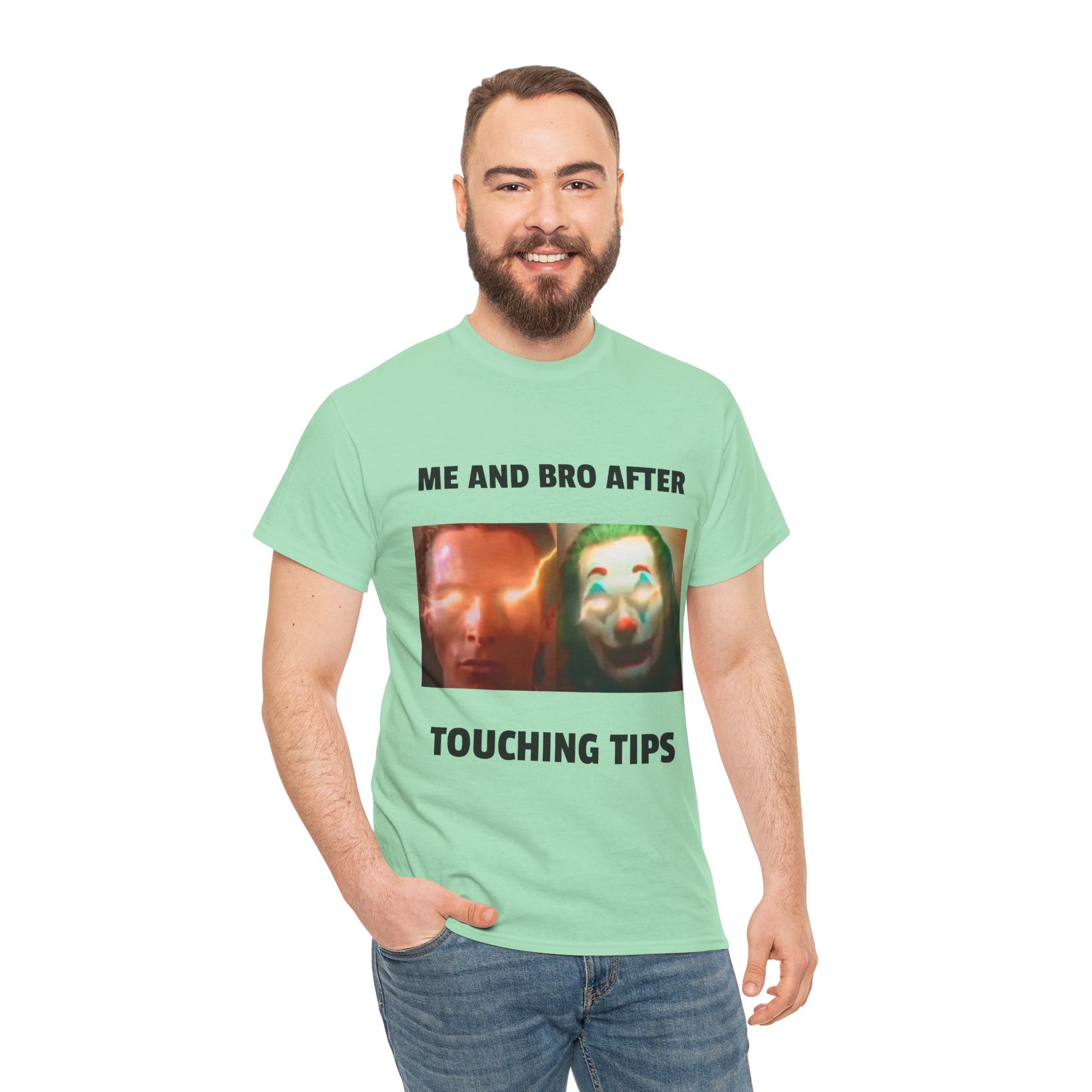 Touching Tips tee - Brainrot fashion