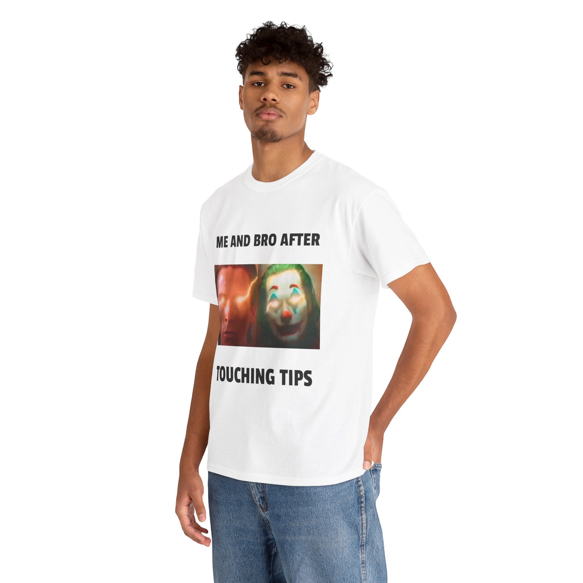 Touching Tips tee - Brainrot fashion